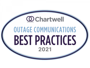 Chartwell Outage Communications Best Practices Award 2021